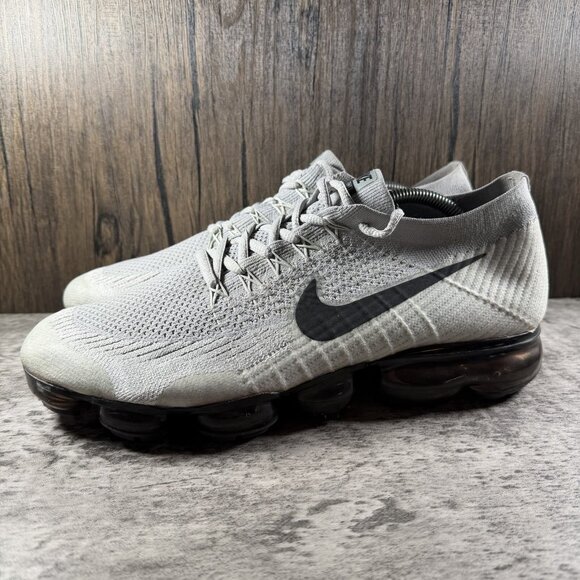 NIKE 2017 AIR VAPORMAX FLYKNIT Gray Shoes Sneakers Men’s Size 12 main image 4